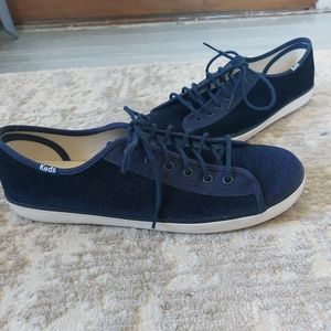 Keds Dream Foam Women's Blue Sparkly Tennishoes